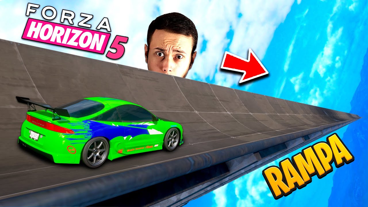 RAMPA in CER + PARKOUR pe FORZA Horizon 5!