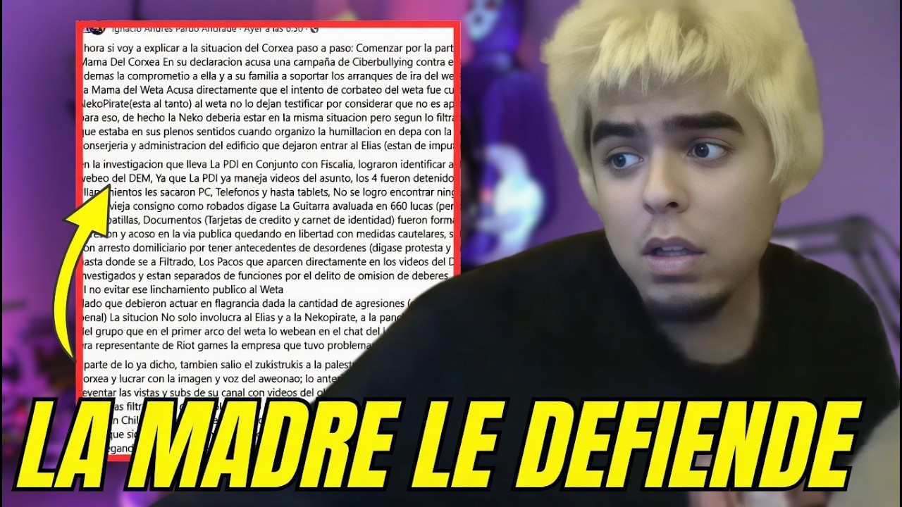 LA MADRE DE CORXEA SALE EN SU DEFENSA