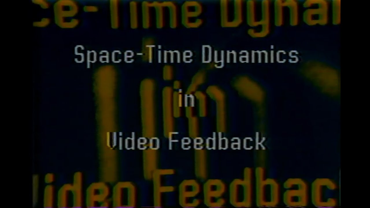 Space-Time Dynamics in Video-Feedback