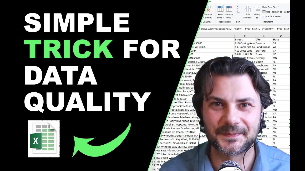 Простой трюк с Excel для улучшения качества данных