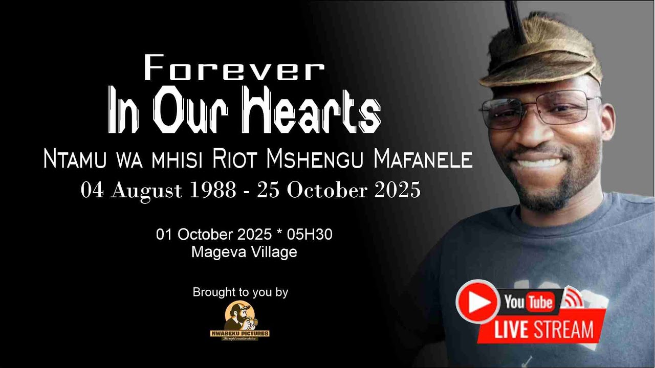 Funeral Service Of Ntamu Wa Mhinsi Riot Mshengu Mafanele __ LIVE