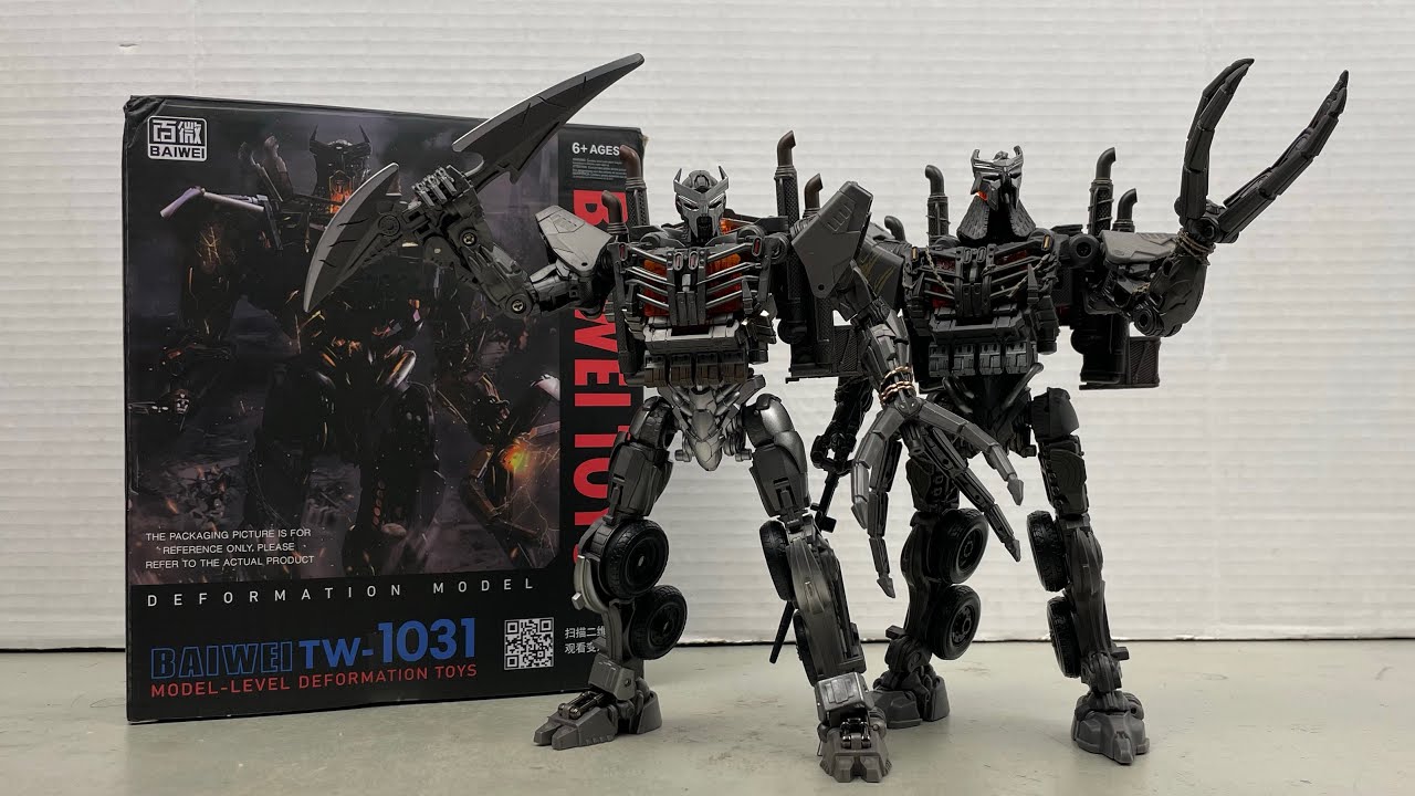 🔥Movie Accurate SS Scourge??? Baiwei KO Transformers Studio Series ROTB Scourge Reviewdeo