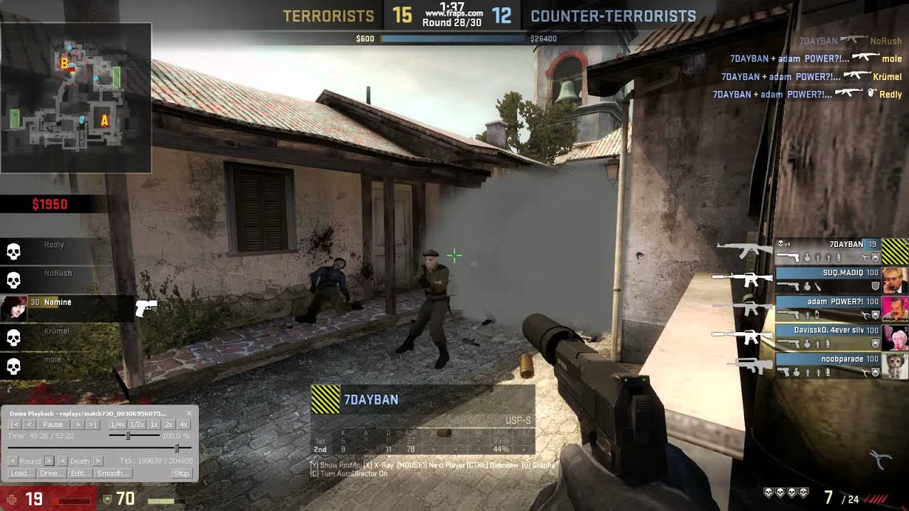 csgo Xenen (7dayban) ACE AK-47,knife
