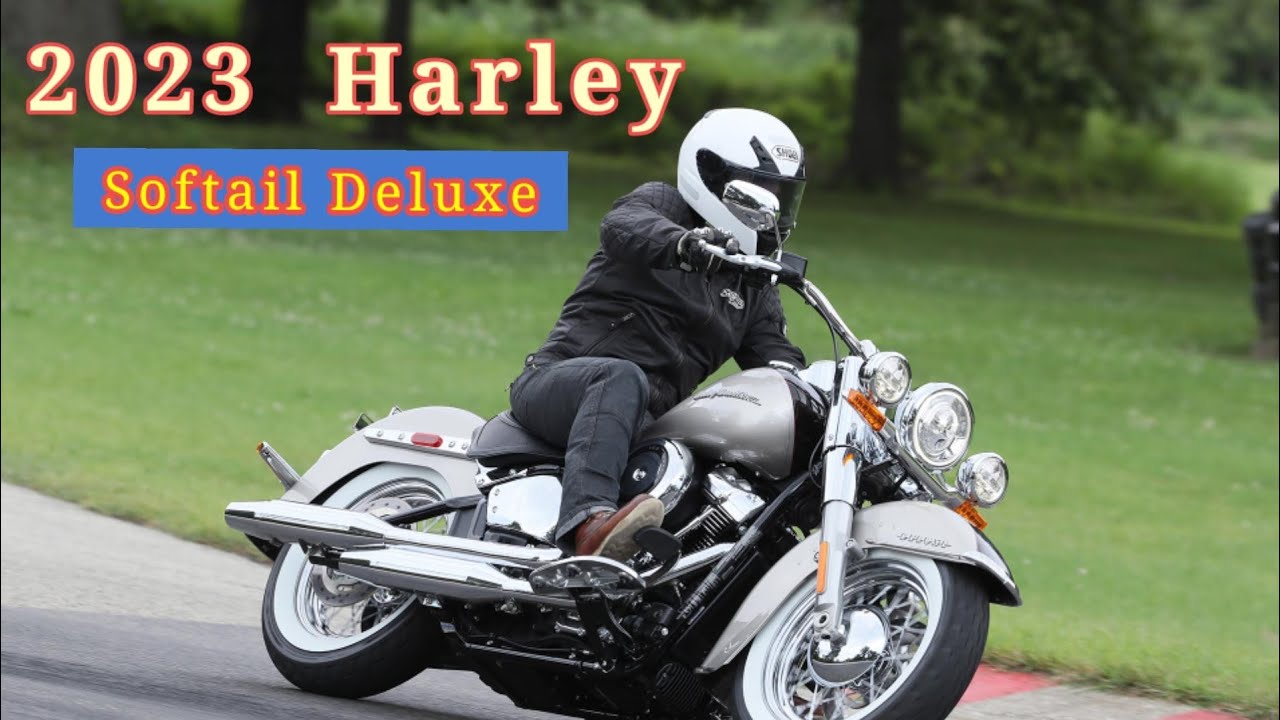 the king of cruiser motorcycles, 2023 Harley Davidson softail deluxe.