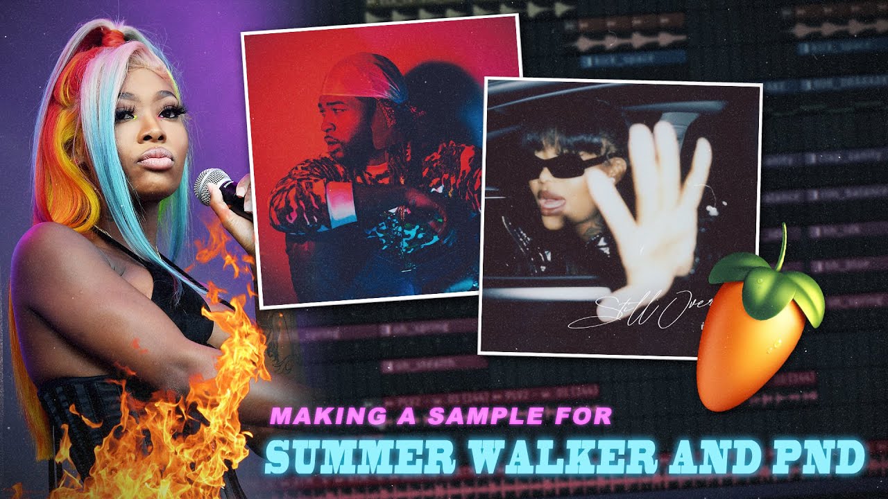 How to make Vintage Samples for Summer Walker and Partynextdoor | FL Studio 20 Tutorial