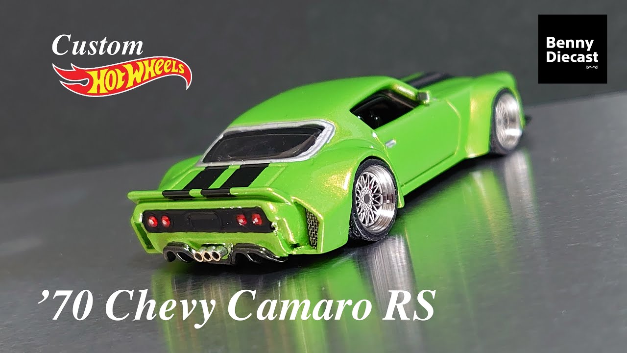 '70 Chevy Camaro RS Wide Body Custom Hot Wheels