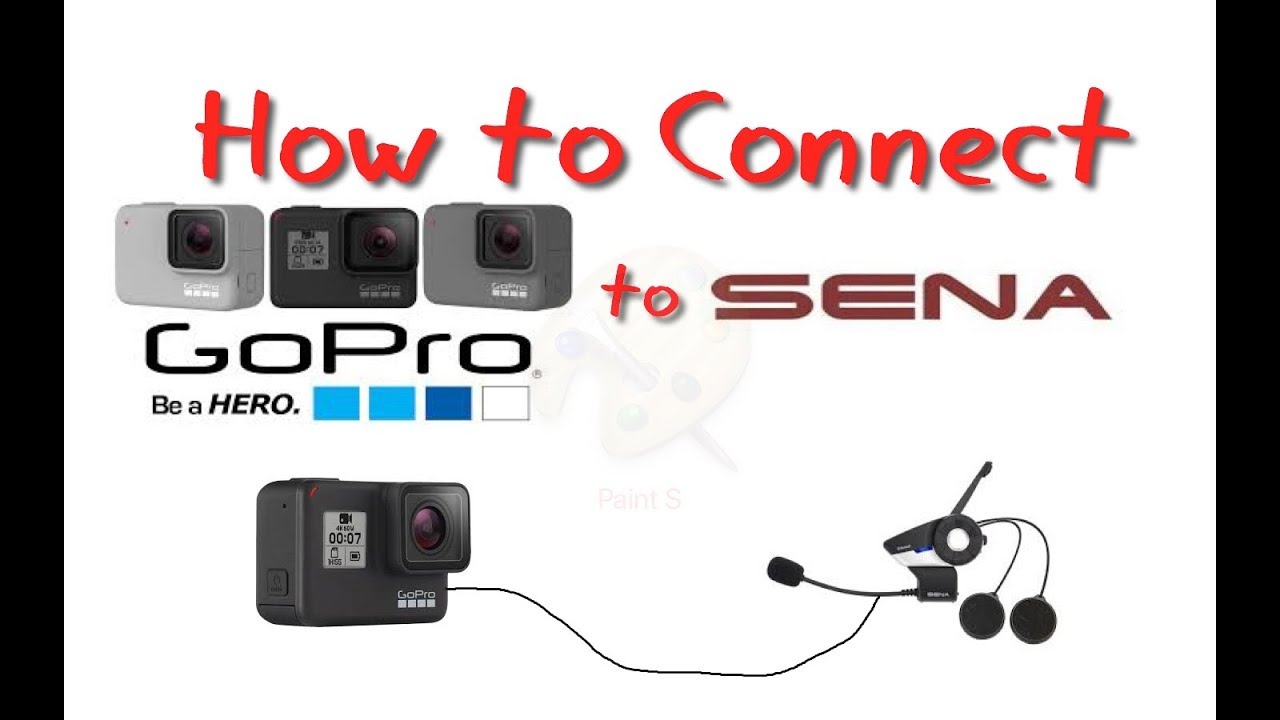 How to Connect a GoPro to Sena Bluetooth Communication System