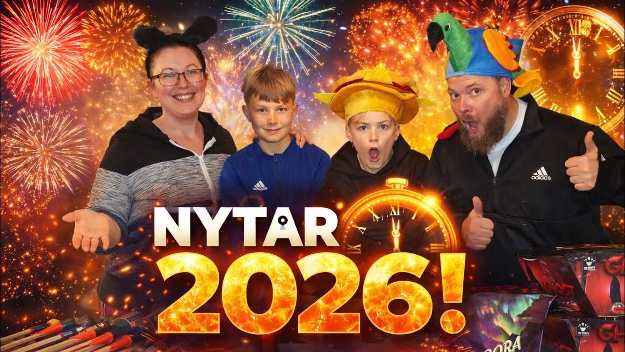 Vores Fyrværkeri Og Godt Nytår 2026 🎆