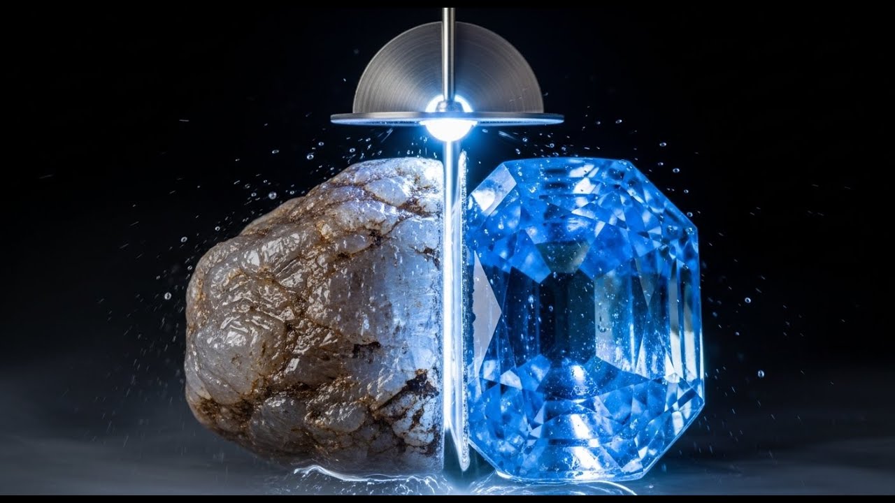 Inside a Sapphire Factory How Raw Rocks Are Turned