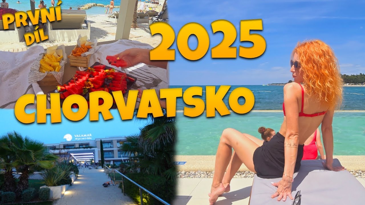 Dovolená v Chorvatsku 2025: Opět Valamar?! VLOG č. 1.