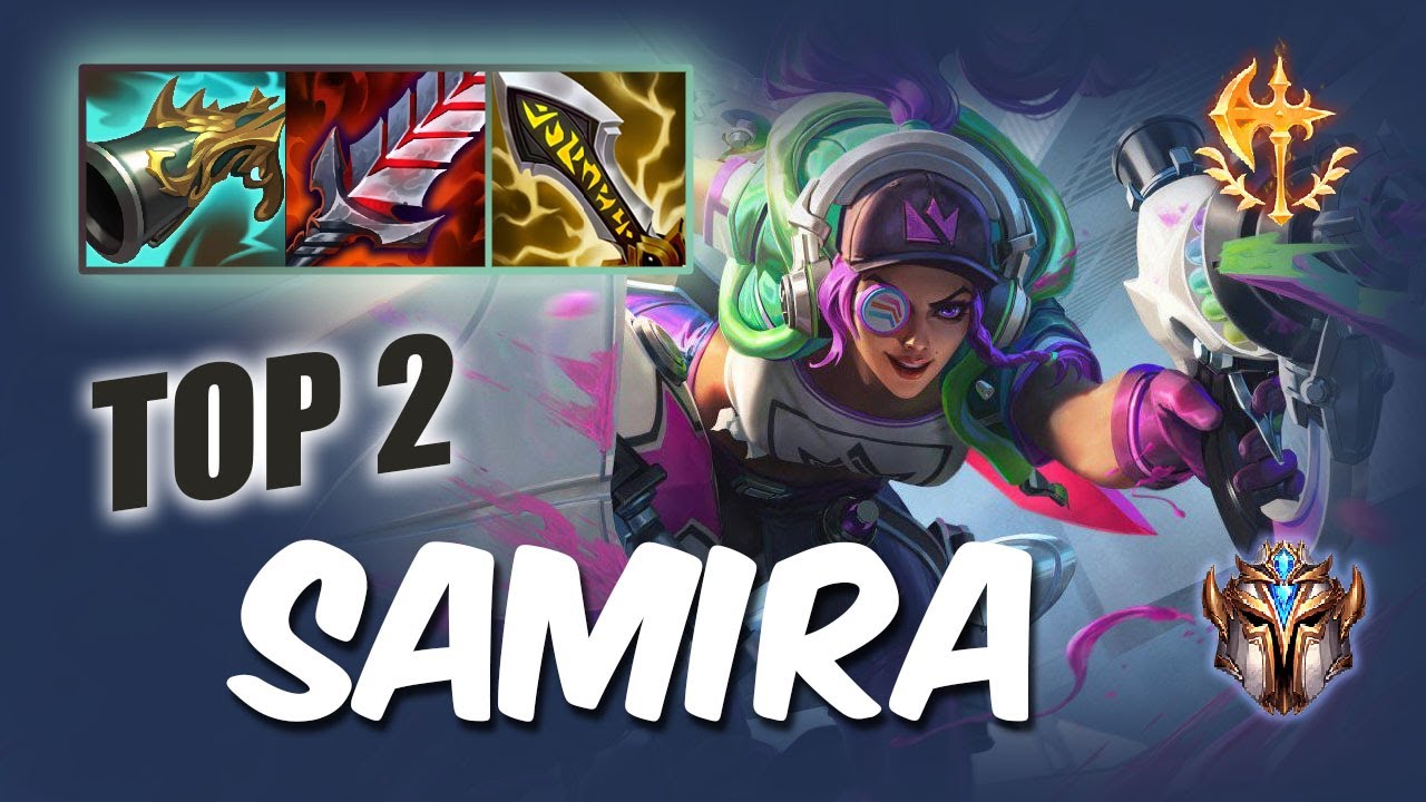 [Wild Rift] Samira top 2 - S12 RUSH Challenger ranked game + build