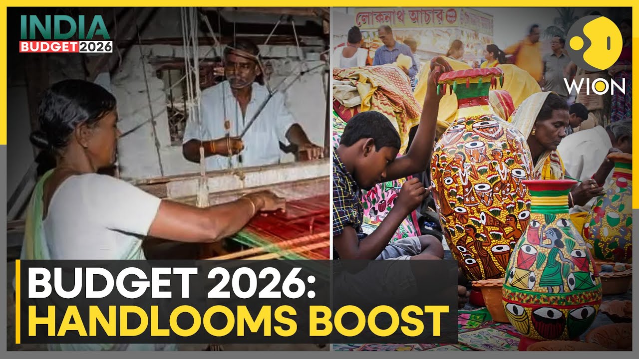 Union Budget 2026: Handlooms & Handcrafts Get Targeted Support Amid Trade Tensions | WION