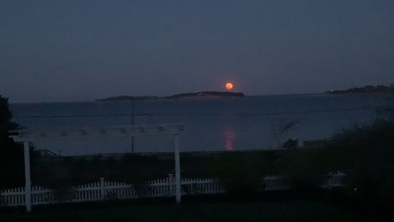 Flower Full Moon Over Pleasant Bay
