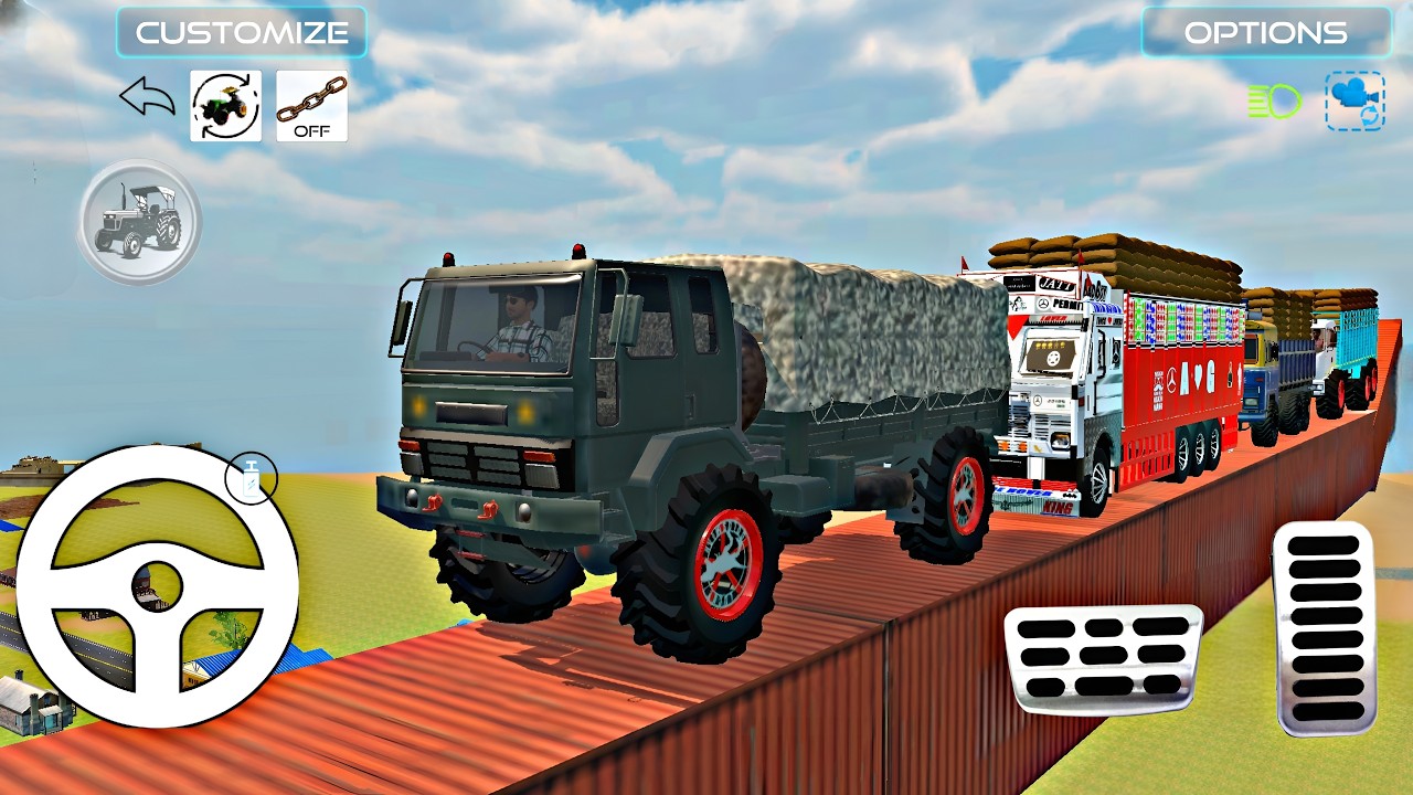 UNLOADING STONE FROM DUMPER 🔥 AND DRIVE LOADED TRUCK 💀 | PLAYING WITH LOADED TRUCK 🔥 #truck​ #car​