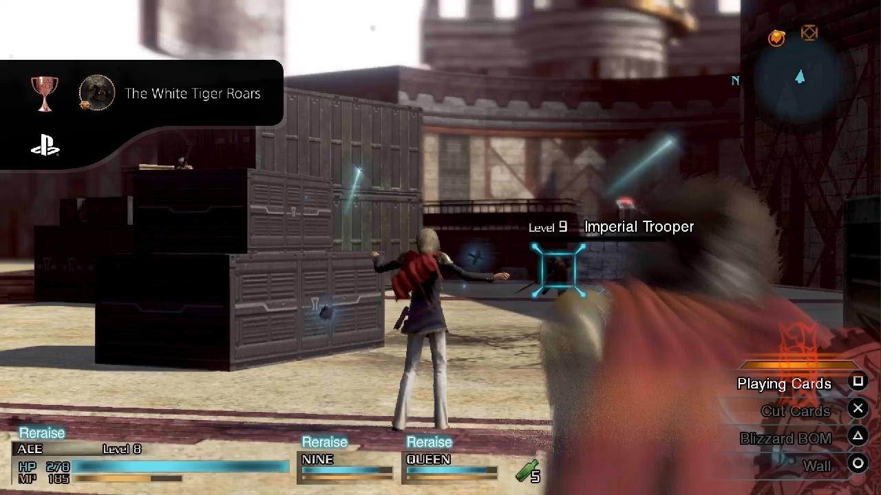 FINAL FANTASY TYPE-0 HD Ace Gameplay - Weapon Card