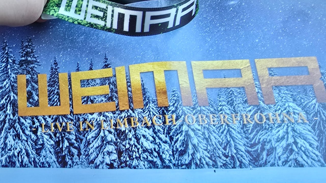 Weimar - Live in Limbach-Oberfrohna Konzertmitschnitt 28.12.24 (Stadthalle) 4k