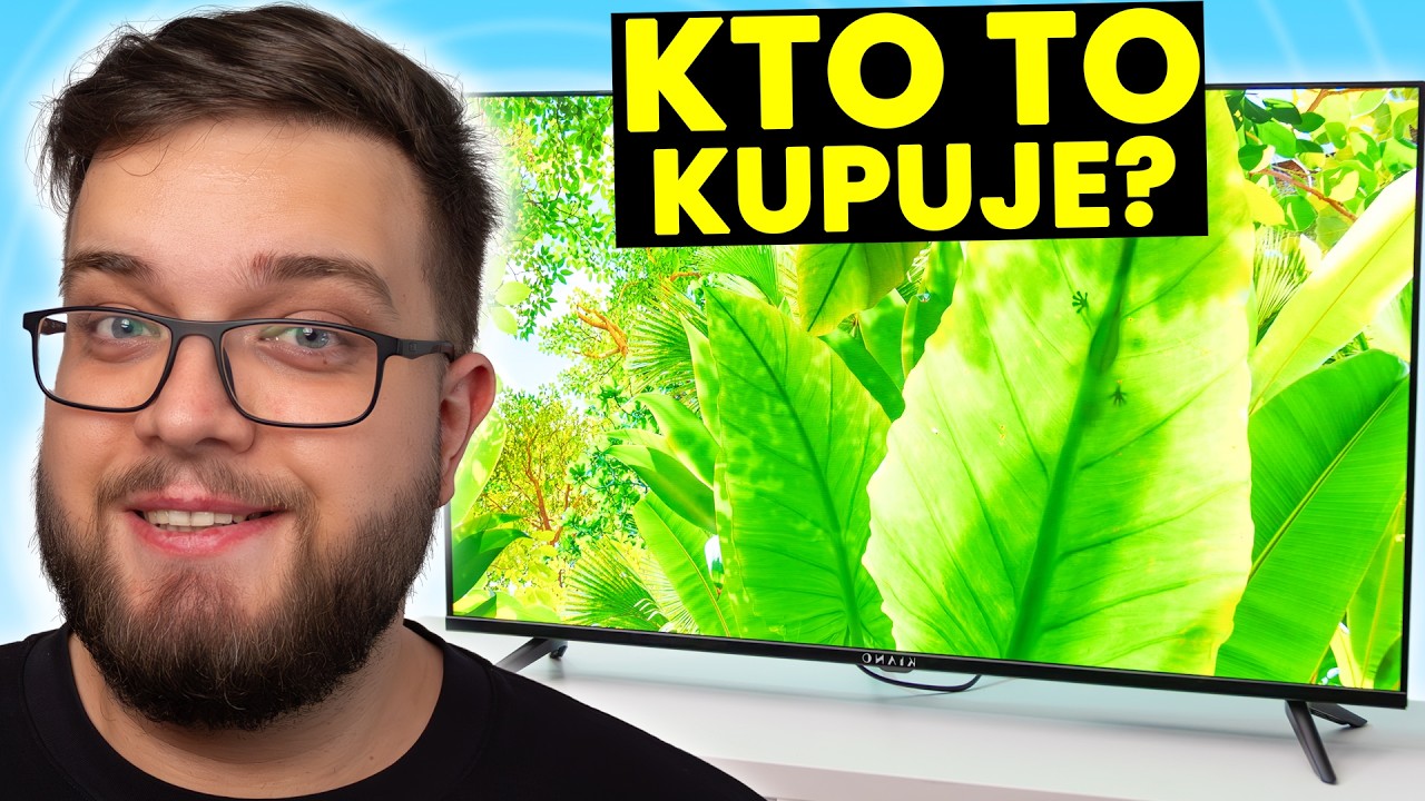 Kupiłem NAJTAŃSZY TELEWIZOR na ALLEGRO za 698 ZŁOTYCH