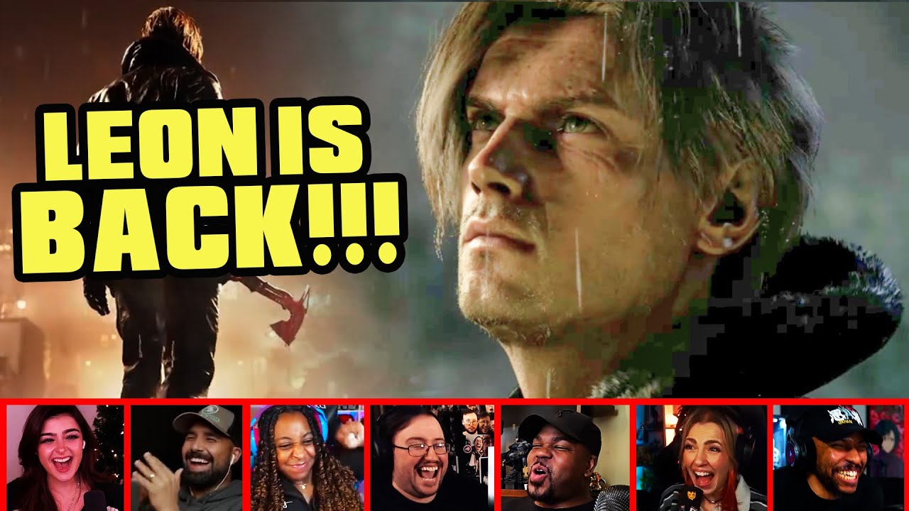 Reactors Reactions To Seeing Leon Kennedy On Resident Evil 9 Requiem | Mixed Reactions