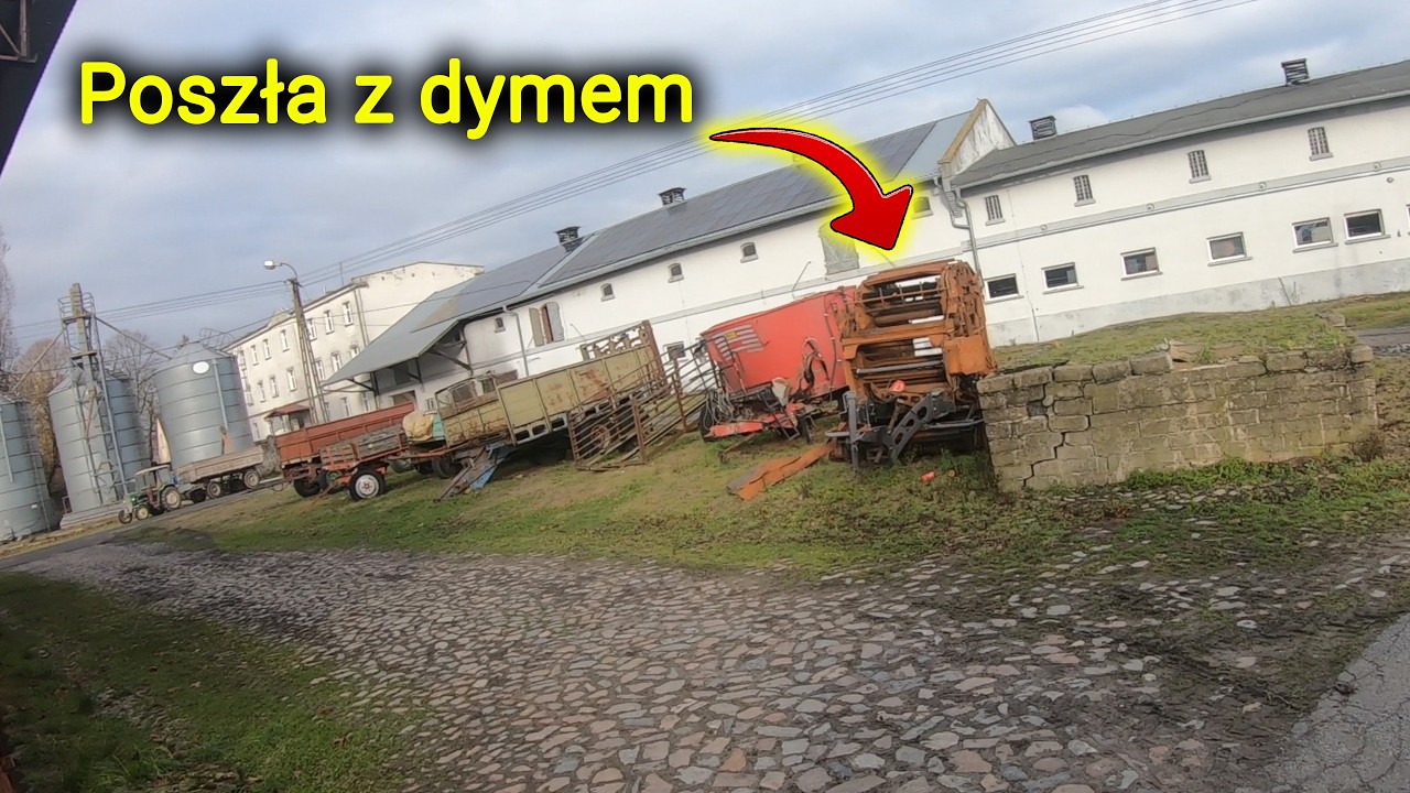 Spaliła im się prasa👉 Dostawa nowej prasy McHale V6 750 do szkoły rolniczej [Korbanek]