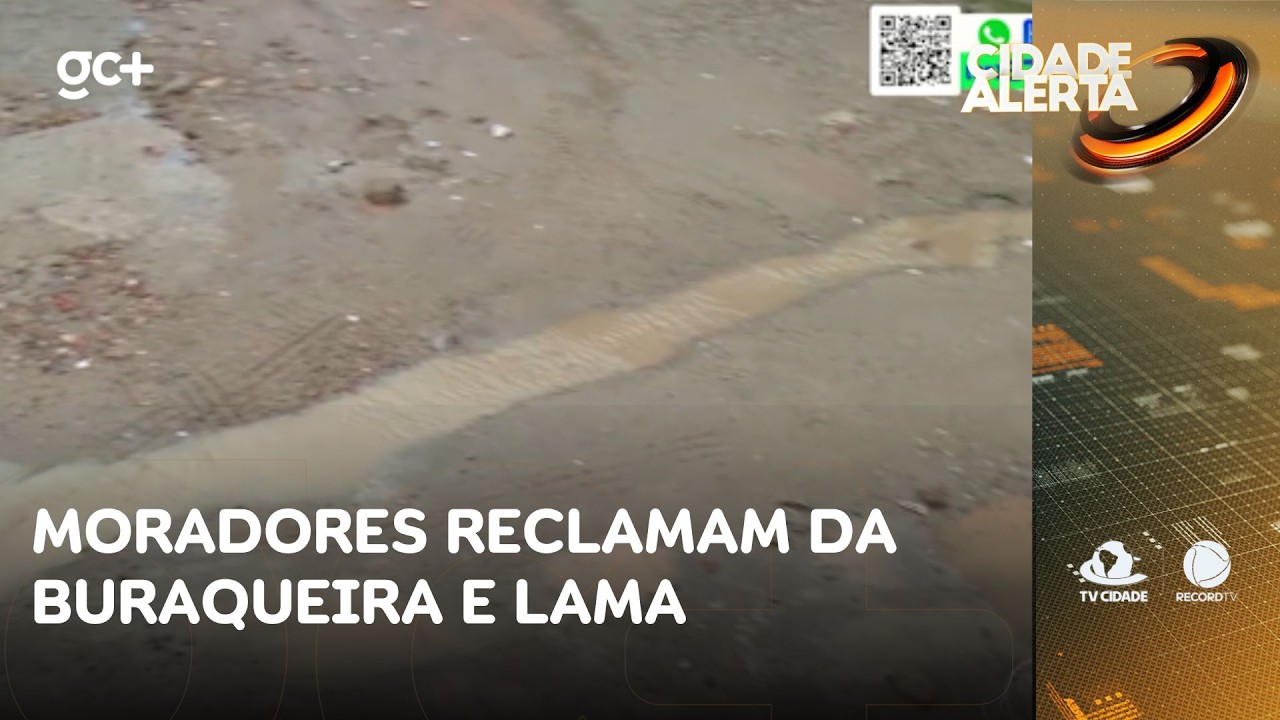 Moradores da Rua Renato Câmara reclamam da buraqueira e da lama quando chove | Cidade Alerta CE