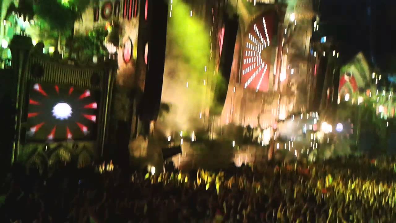 Steve Aoki titanic boneless Tomorrowland 2015