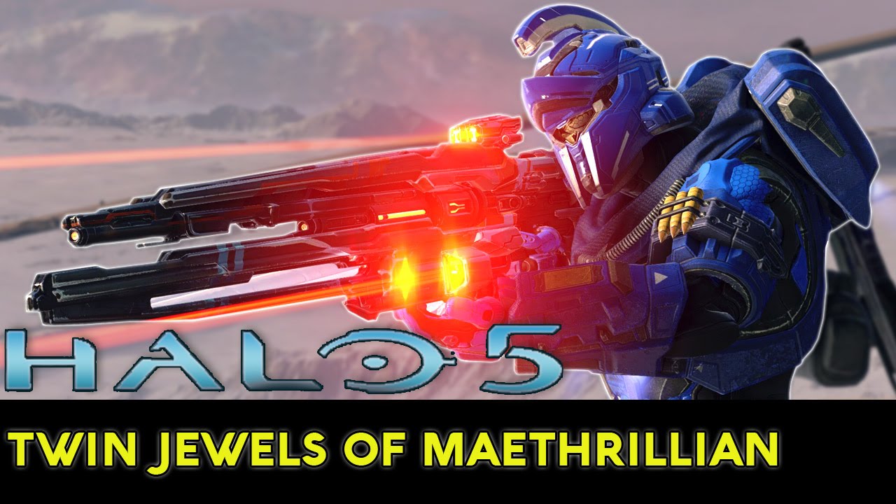 Halo 5: Guardians - Legendary Weapon Showcase - Twin Jewels of Maethrillian