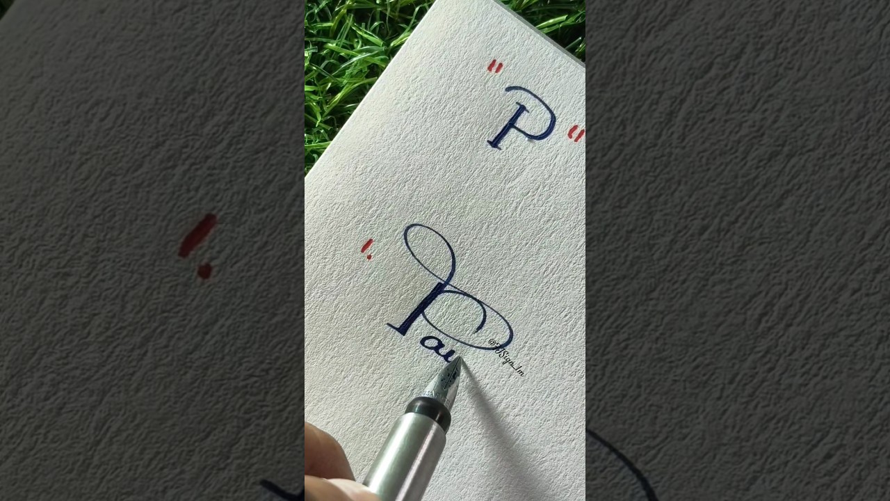 ❤️ How to sign letter 