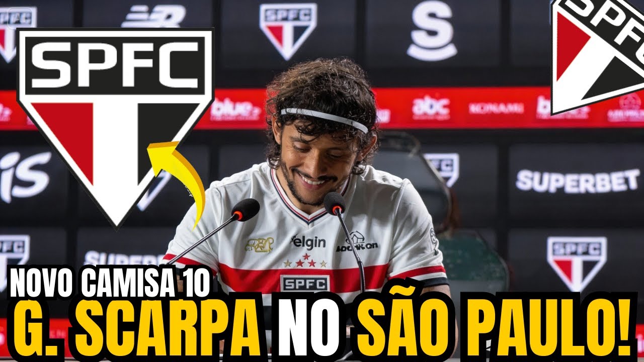 BOMBA! SÃO PAULO COLOCA PROPOSTA OFICIAL NA MESA POR GUSTAVO SCARPA! ARI MACIS AGE! VEJA!