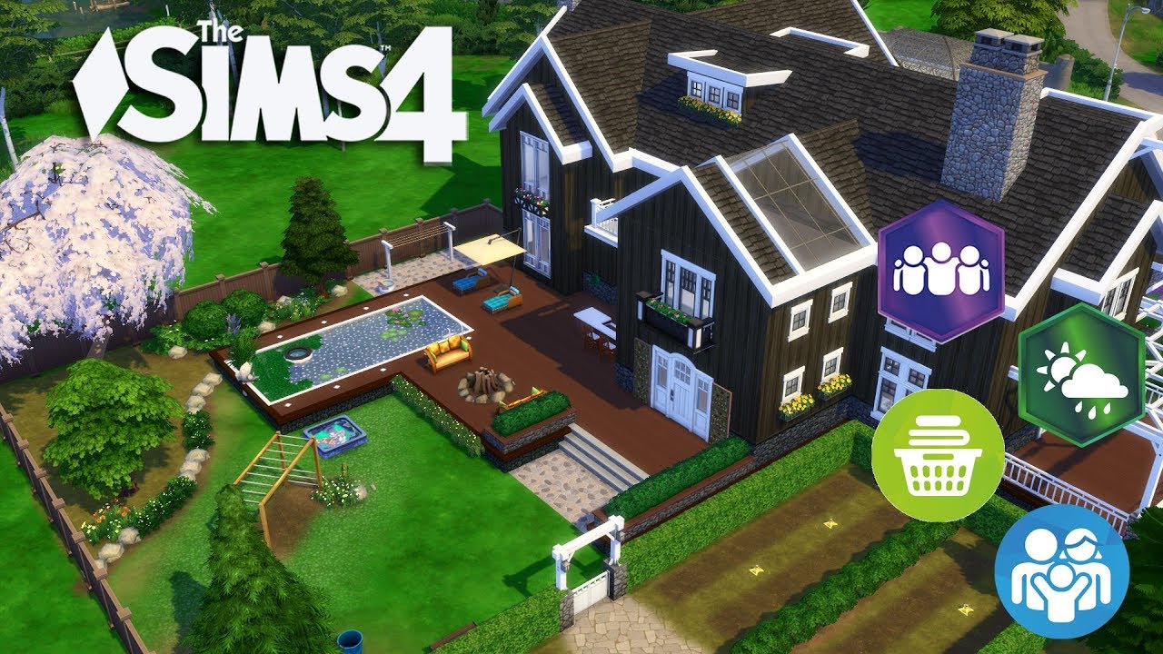 The Sims 4 - Let's Build a Farm with Only 4 Packs!? (Part 6) Realtime
