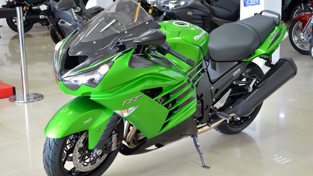Обзор нового мотоцикла Kawasaki ZZR1400 Performance Sport 2017 года