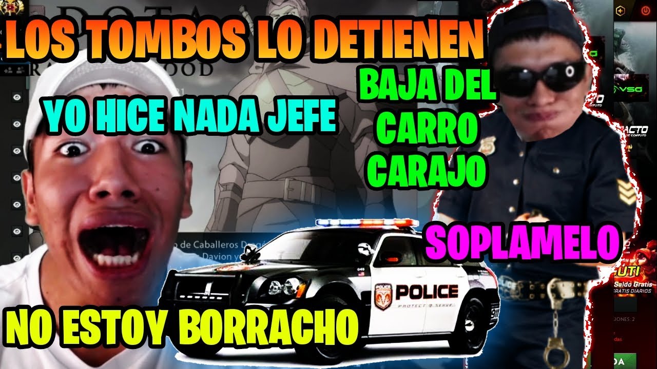 🤣BUTI CUENTA COMO LO DETIENEN POR PASARSE DE VIVO CON LOS TOMBOS🔥😂