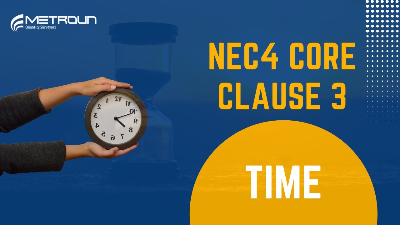 Основной пункт 3 NEC4 — Время