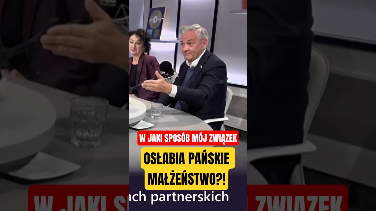 BIEDROŃ: JAK M&Oacute;J ZWIĄZEK OSŁABIA PAŃSKIE MAŁŻEŃSTWO?! #lewica #polityka #sejm #senat #polska