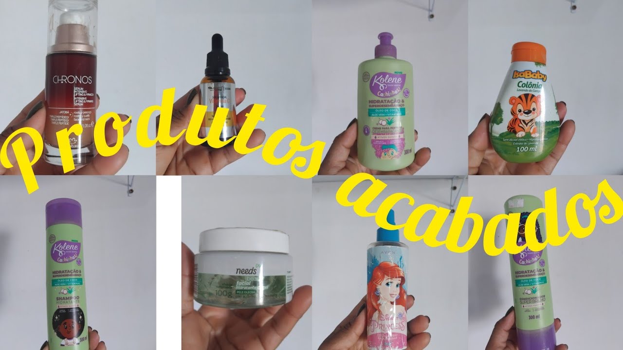 Produtos acabados mês de janeiro