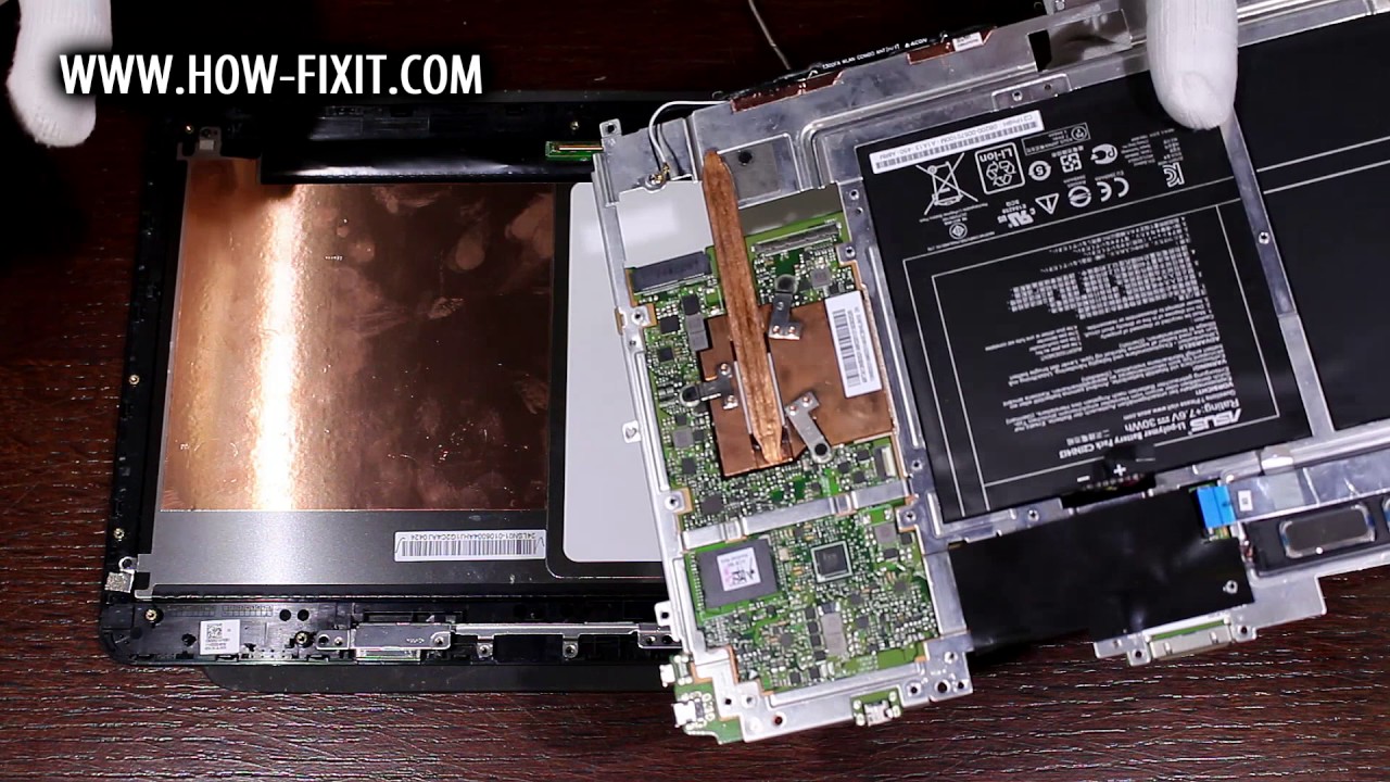Обзор и вскрытие ноутбука трансформера Asus TransformerBook T300FA-FE002H