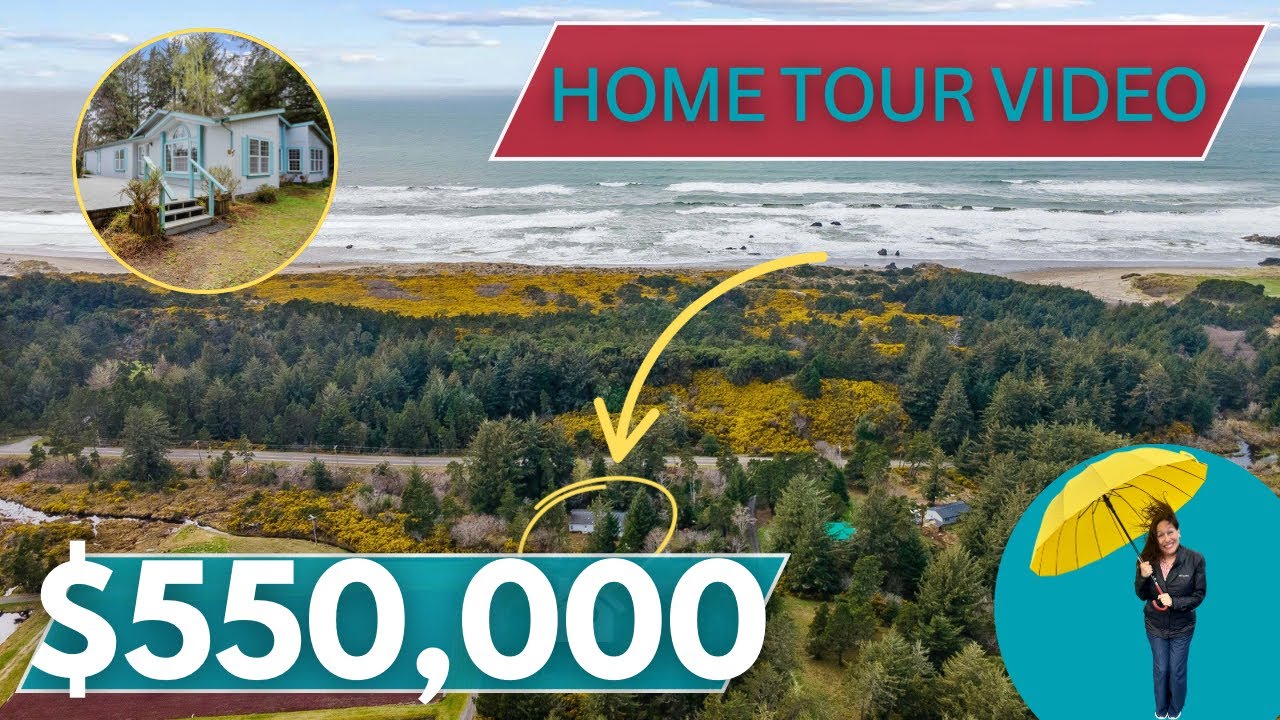 2 Acre Property Near The Beach | Oregon coast Property Tour