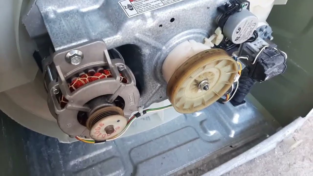 LAVADORA WHIRLPOOL NO LAVA ,PROBLEMA DE MOTOR Y CAPACITOR,SEGURO DE TAPA SE ACTIVA SOLO