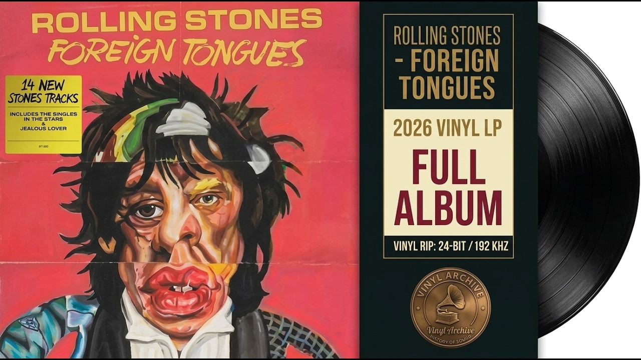 Rolling Stones &mdash; Foreign Tongues 2026  Full Album Vinyl Rip 24 bit  192 kHz