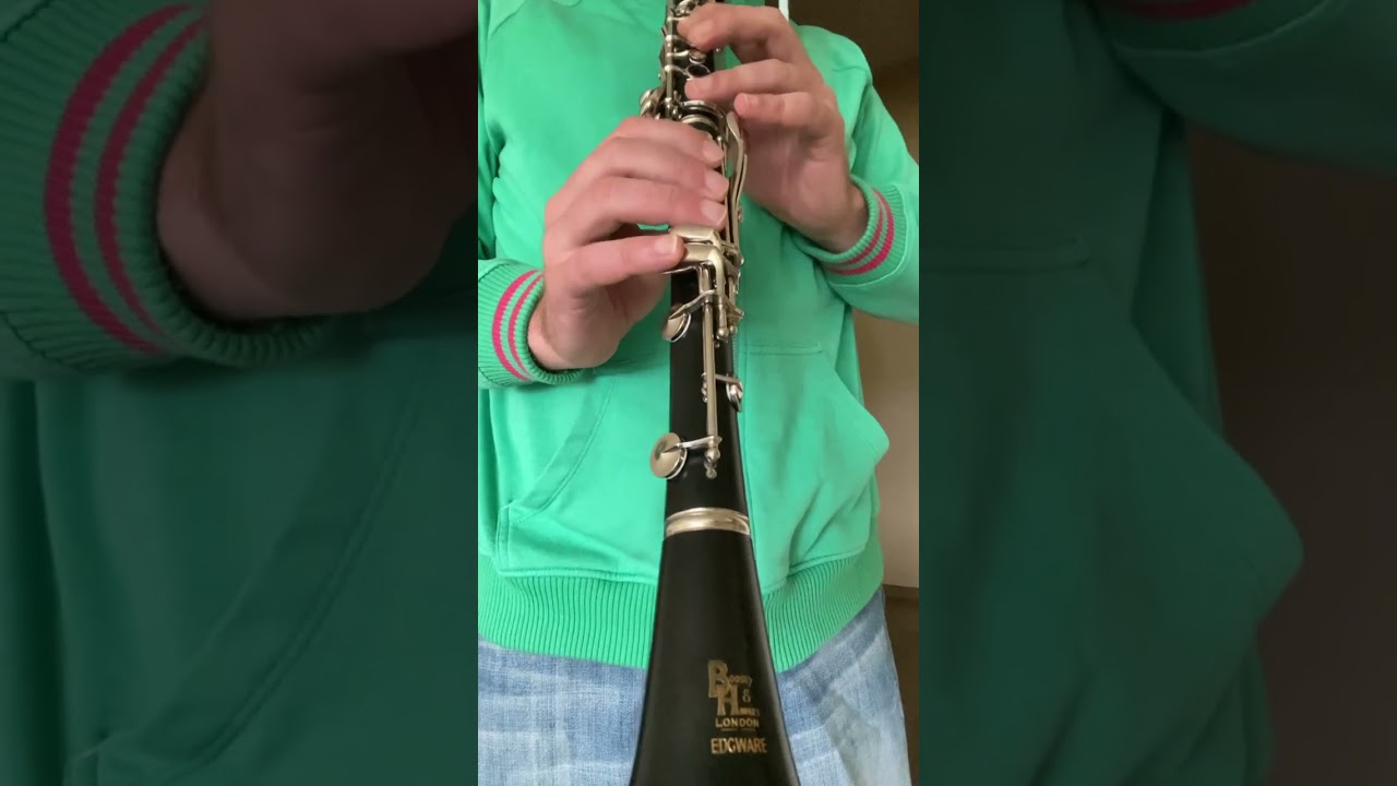 Test Jazz clarinets  Bosey Hawkes London Edgware 1984.