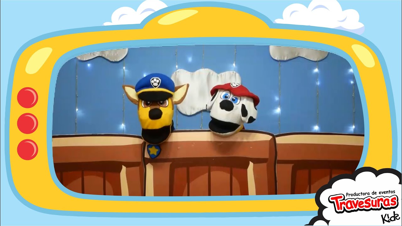 Show de Titeres Virtual via Zoom - Paw Patrol - Travesuras Kids