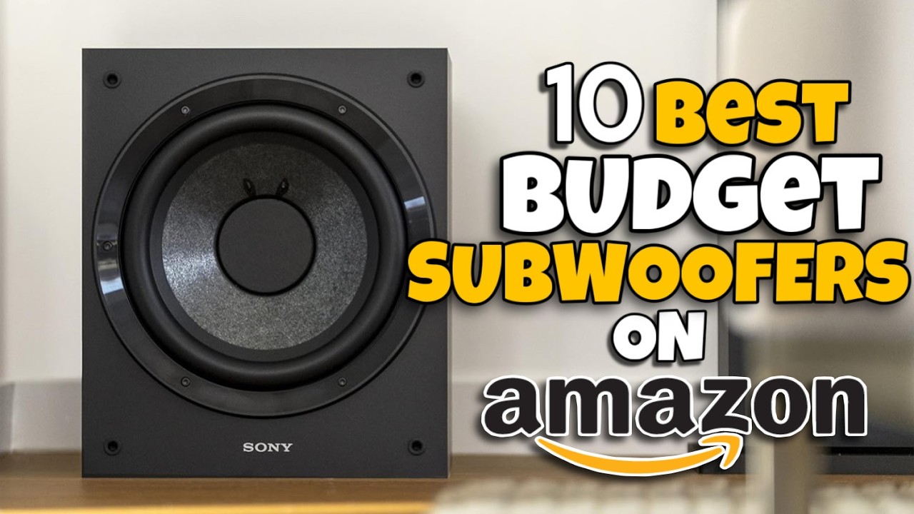 ✅Top 10 best Subwoofer on Amazon🔥Deep Bass & Ultimate Sound Experience