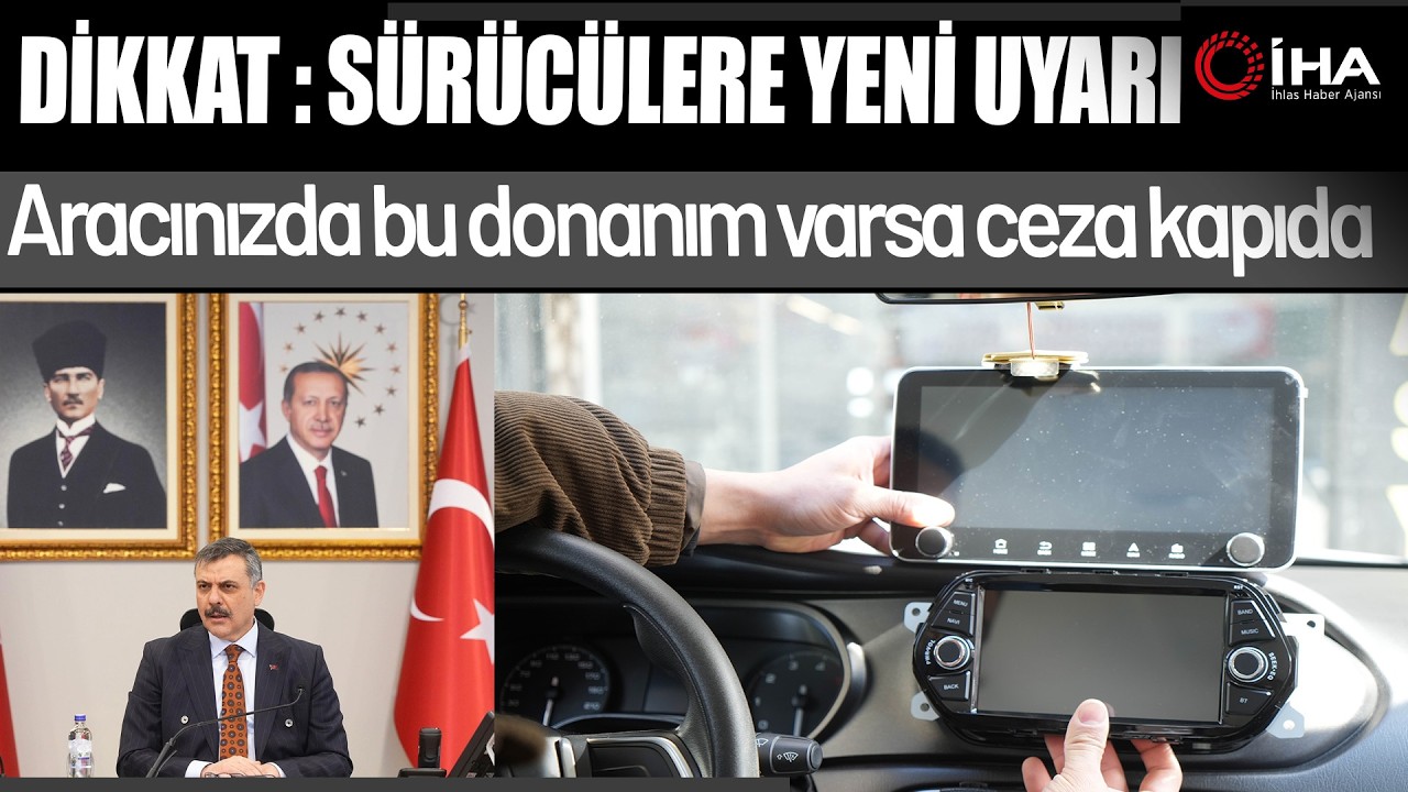 Bakan Çiftçi’den Uyarı: Araçta Bu Donanım 21 Bin TL’ye Mal Olabilir!