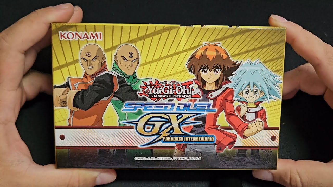 [UNBOXING] Box speed duel, Yu-Gi-Oh GX - paradóxo intermediário