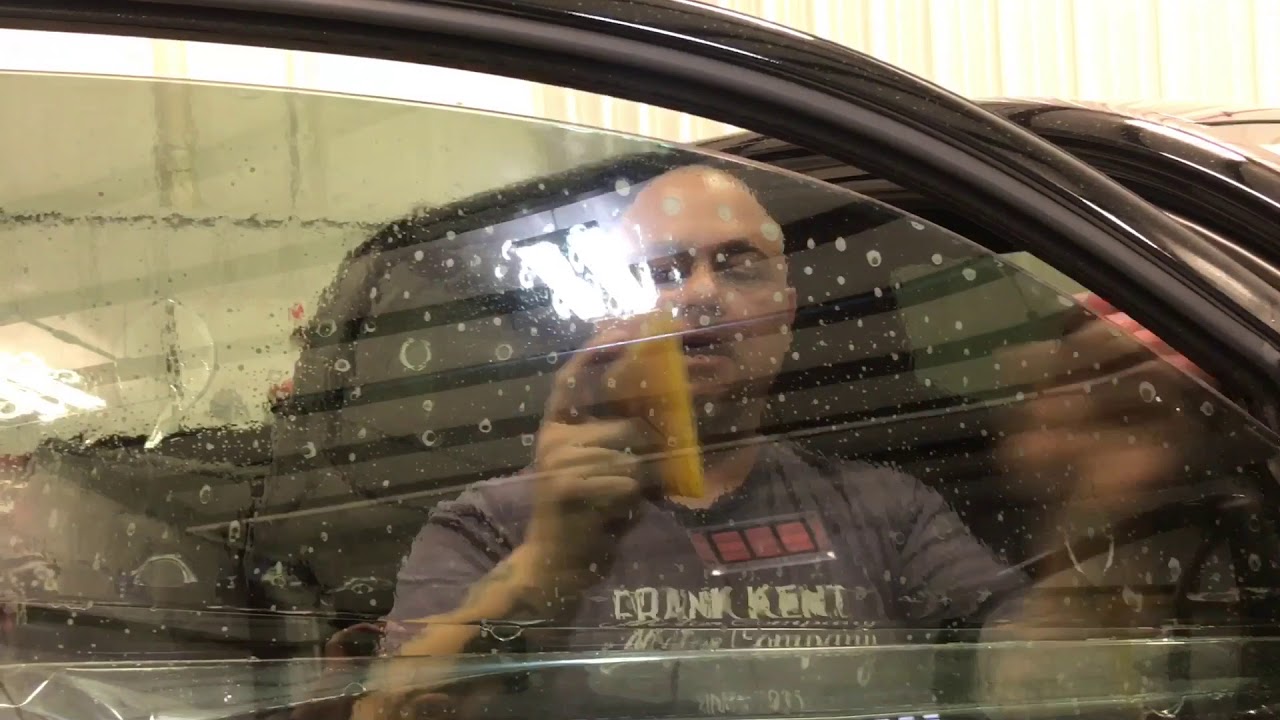 Easy How to tint door glasses