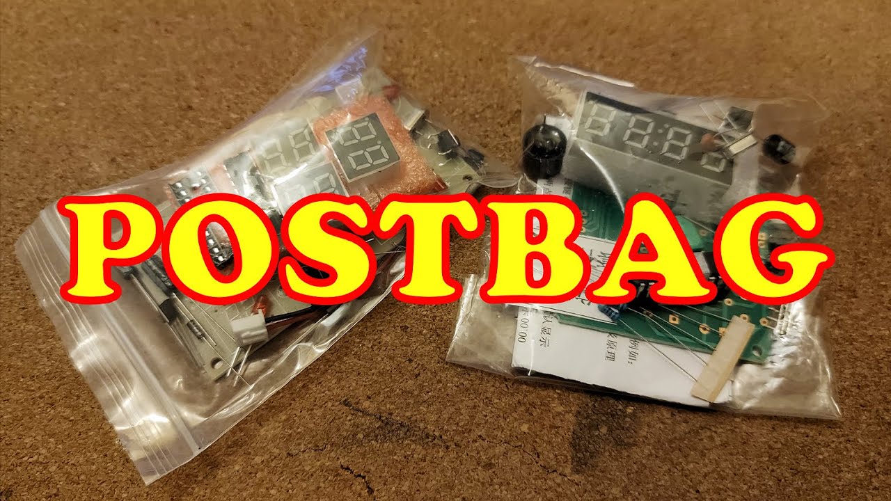 Grandad's Postbag 20240724 Two eBay Digital Clock Kits