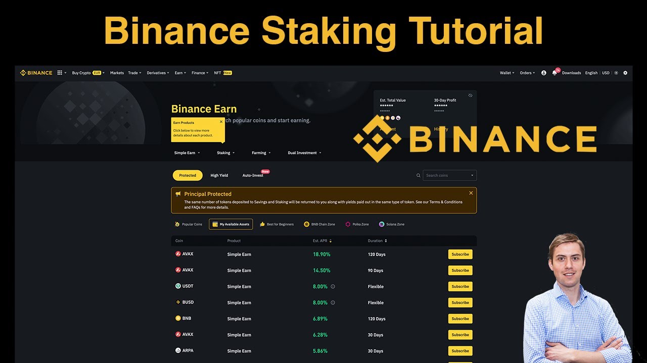 Binance Staking Tutorial ✅