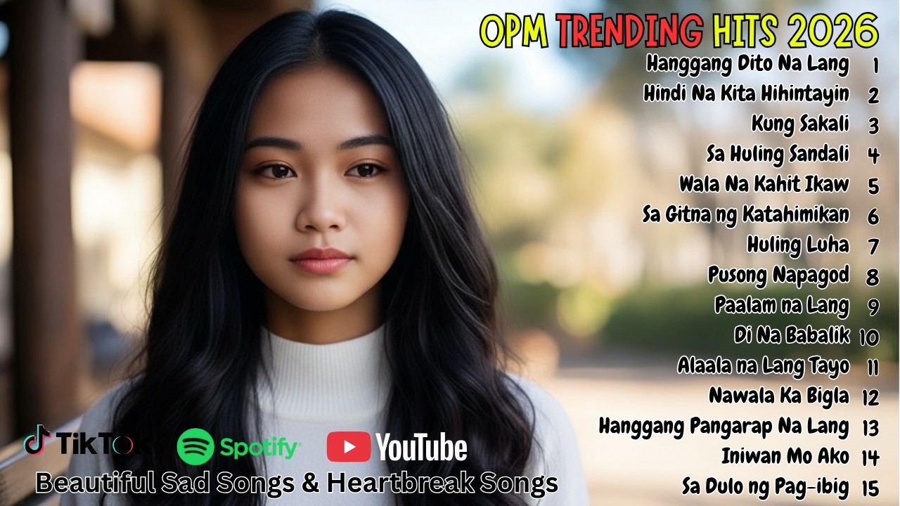 Beautiful OPM Pop Ballads Playlist 2026 | Songs That Break Your Heart and Make You Cry