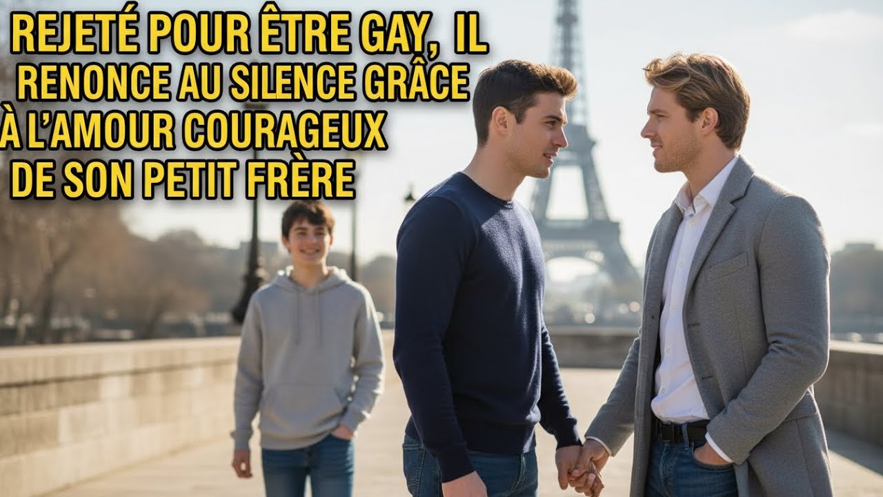 REJETÉ POUR ÊTRE GAY, IL RENONCE AU SILENCE GRÂCE À L’AMOUR COURAGEUX DE SON PETIT FRÈRE
