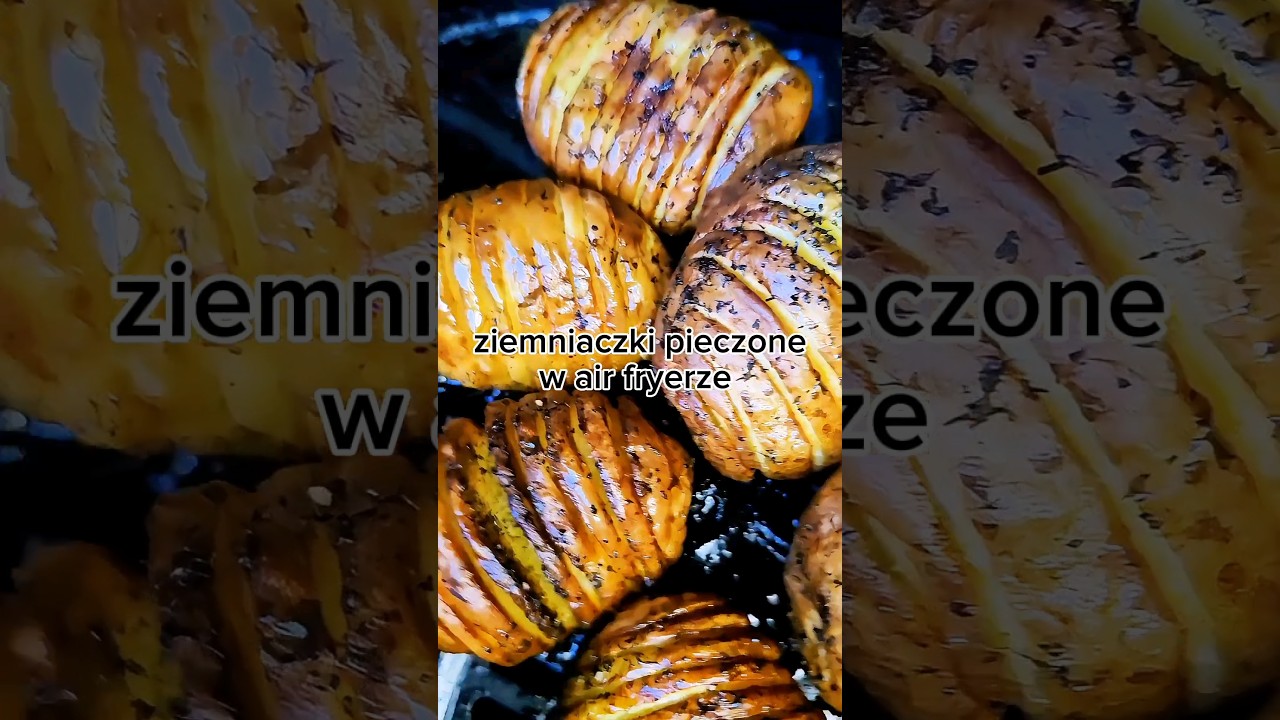 Ziemniaczki pieczone w air fryerze🤩 #airfryer #airfryerprzepisy #airfryerrecipes #przepisy #przepis