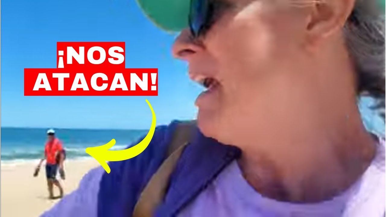 Vivimos un INESPERADO ATAQUE DETEROS en la playa de CABO POLONIO 🤯